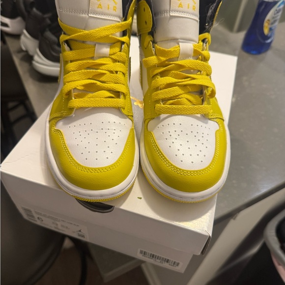 Jordan Fossil Black and Ivory Sneakers - Picture 2 of 6